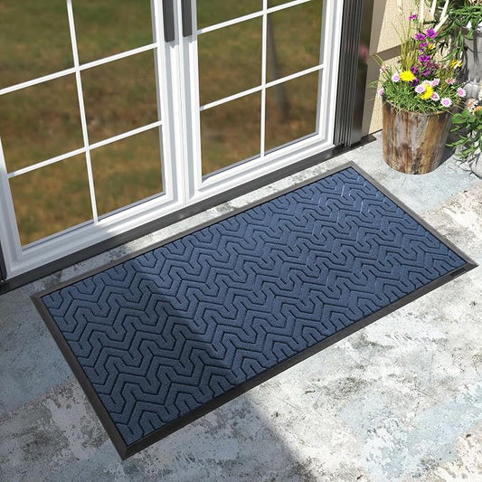 Yimobra Large Door Mat Outside Entrance 47x24, Waterproof Heavy Duty Outdoor by Yimobra