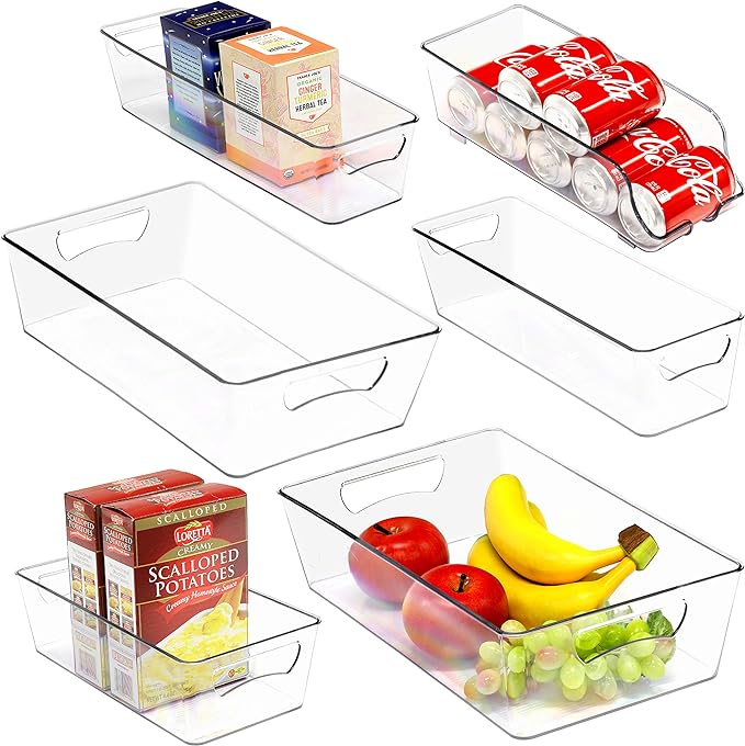 SimpleHouseware Refrigerator Storage Organizer Bins by SimpleHouseware