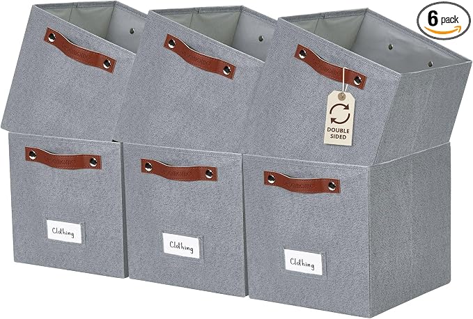 DECOMOMO Storage Bins, Cube Storage Bin by DECOMOMO