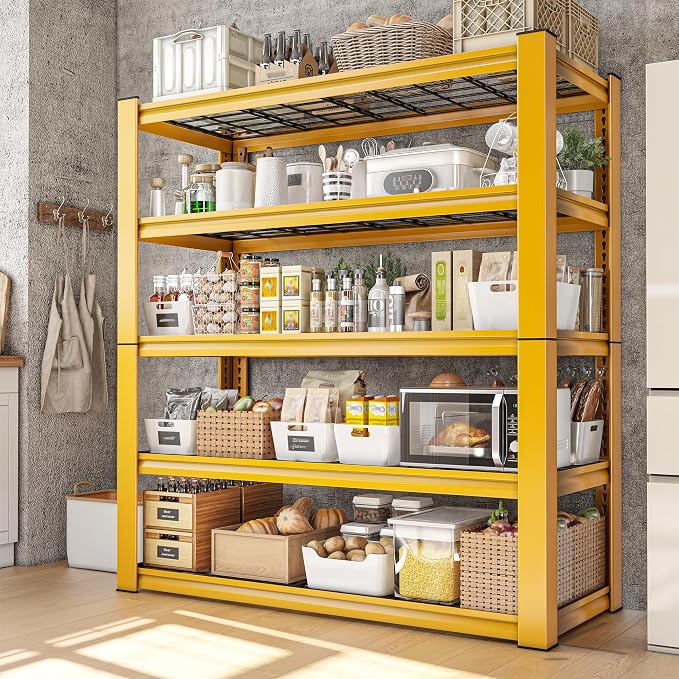 REIBII 72''H Garage Shelving 3010 LBS Storage Shelves Adjustable Metal Shelving - Image 6