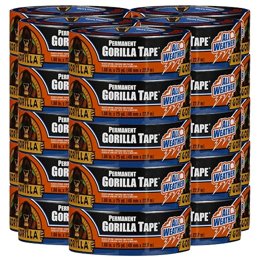Gorilla All Weather Duct Tape, 1.88" x 25 yd by Gorilla
