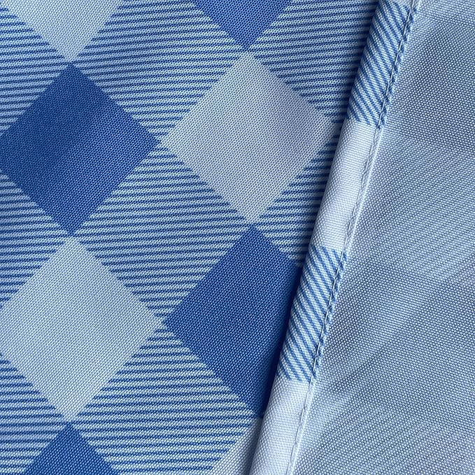 Waterproof Plaid Tablecloth Fabric - Image 8