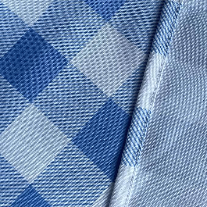 Waterproof Checkered Tablecloth Fabric - Image 8