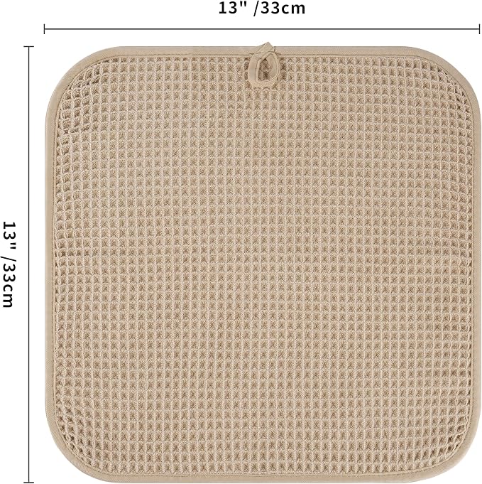 Microfiber Waffle Face Towels, 2 Pieces, Fast Drying, Lint Free - Image 7