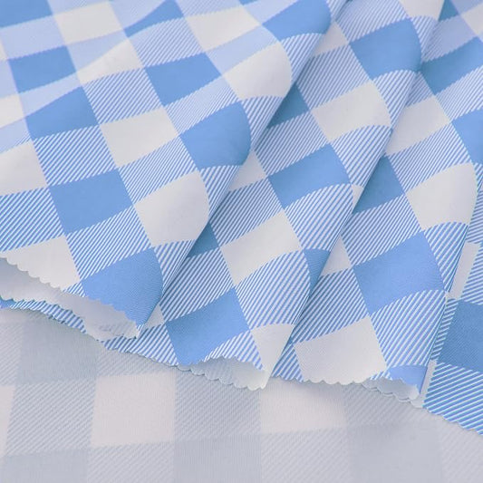 Waterproof Plaid Tablecloth Fabric - Image 2