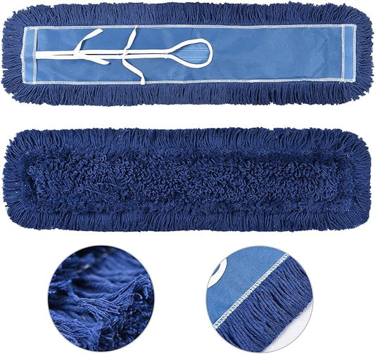 MATTHEW CLEANING 24'' Industrial Strength Cotton Dust Mop Refill Washable by MATTHEWCLEANINGPRODUCTS