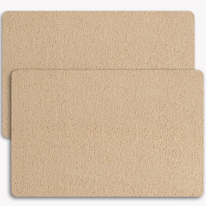 Non-Slip Bathtub Mat, 2 Pack Anti Slip Shower Mat, Fast Drying Bathtub Mats by Hargiis