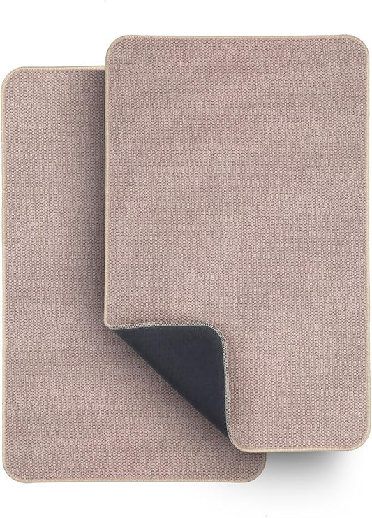 Bath Mat, Ultra Thin Bathroom Rugs, Rubber Bath Mats by BosapDirect
