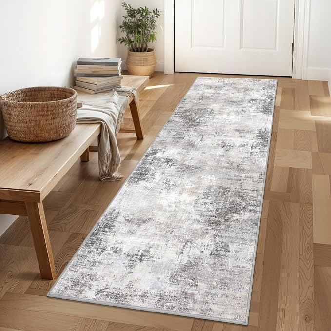IOHOUZE Abstract Runner Rug 2x6 Ft Washable Runners by iOhouze