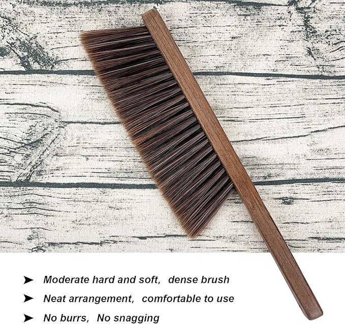 Hand Broom Cleaning Brushes-Soft Bristles Dusting Brush - Image 2