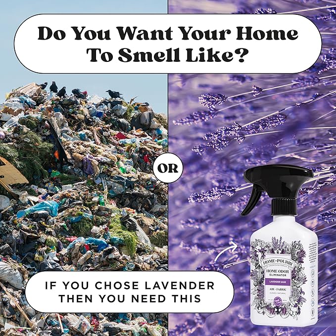 Home-Pourri Air + Fabric Multi-Purpose Odor Freshener Spray, 11 Fl Oz, Lavender - Image 10