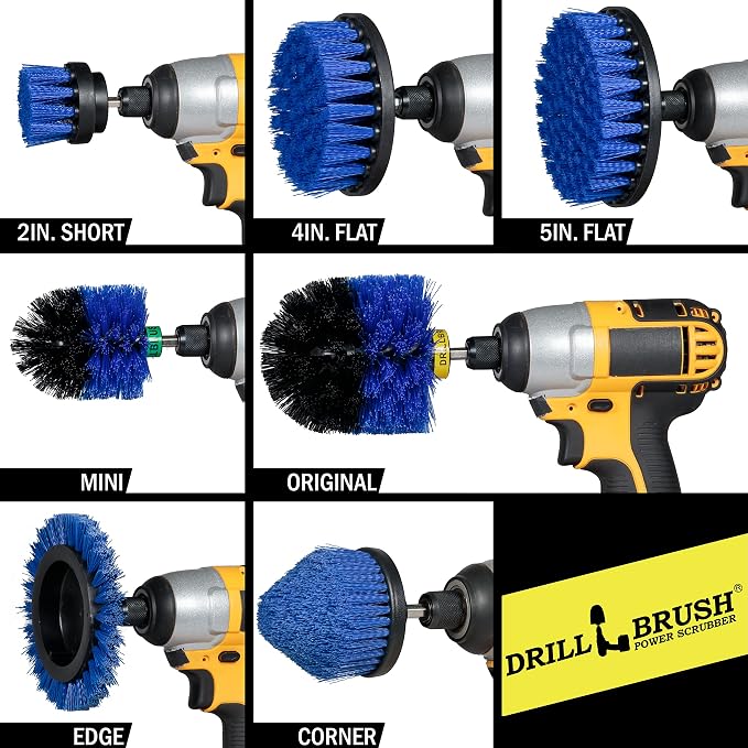 Drillbrush Stainless Steel Cleaning Brush Set, 21-Piece - Image 9