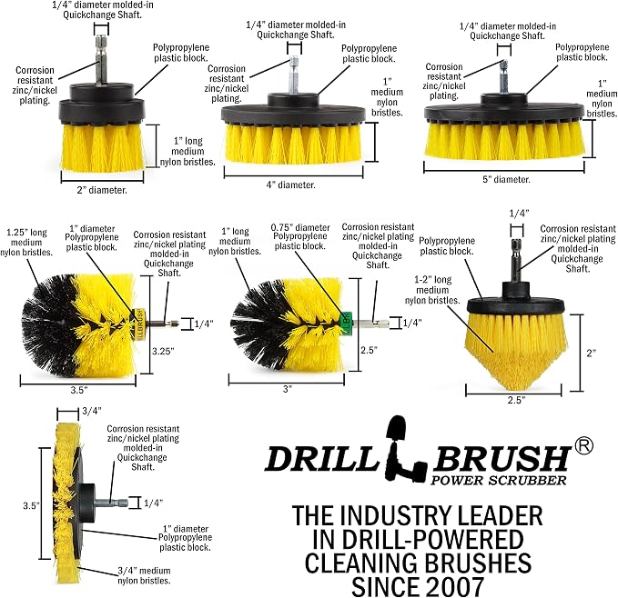 Drill Brush Power Scrubber by Useful Products - Image 6