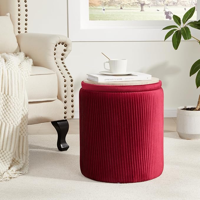 Royal Windsor Round Ottoman - Image 2