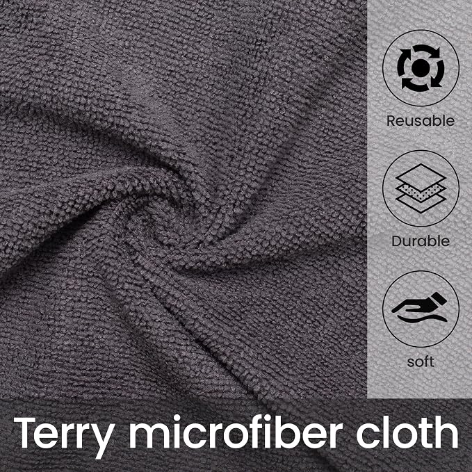 Greenfound Microfiber Cleaning Cloth Roll -80 Pack, Tear Away Towels, Reusable - Image 3