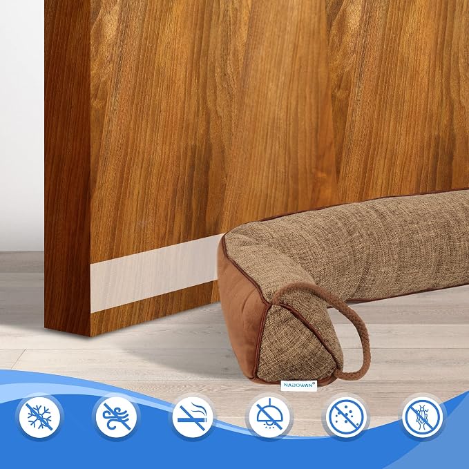 NABOWAN 38" Weighted Under Door Draft Stopper -Triangular Door Draft Blocker - Image 5