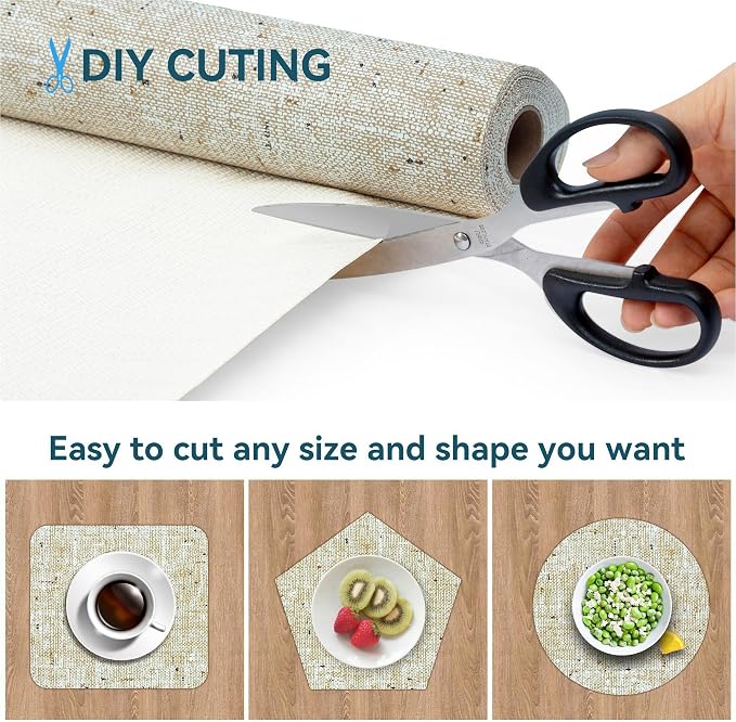 Shelf Liner Non Adhesive, 12 Inch x 10 Feet Cabinet Liners - Image 5