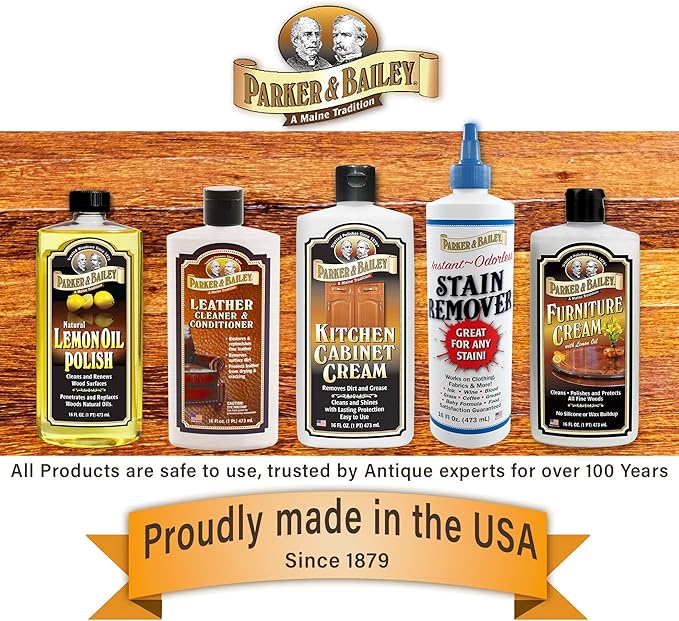 Parker and Bailey Kitchen Cabinet Cream-Wood Cleaner-Grease Remover 16 oz - Image 8