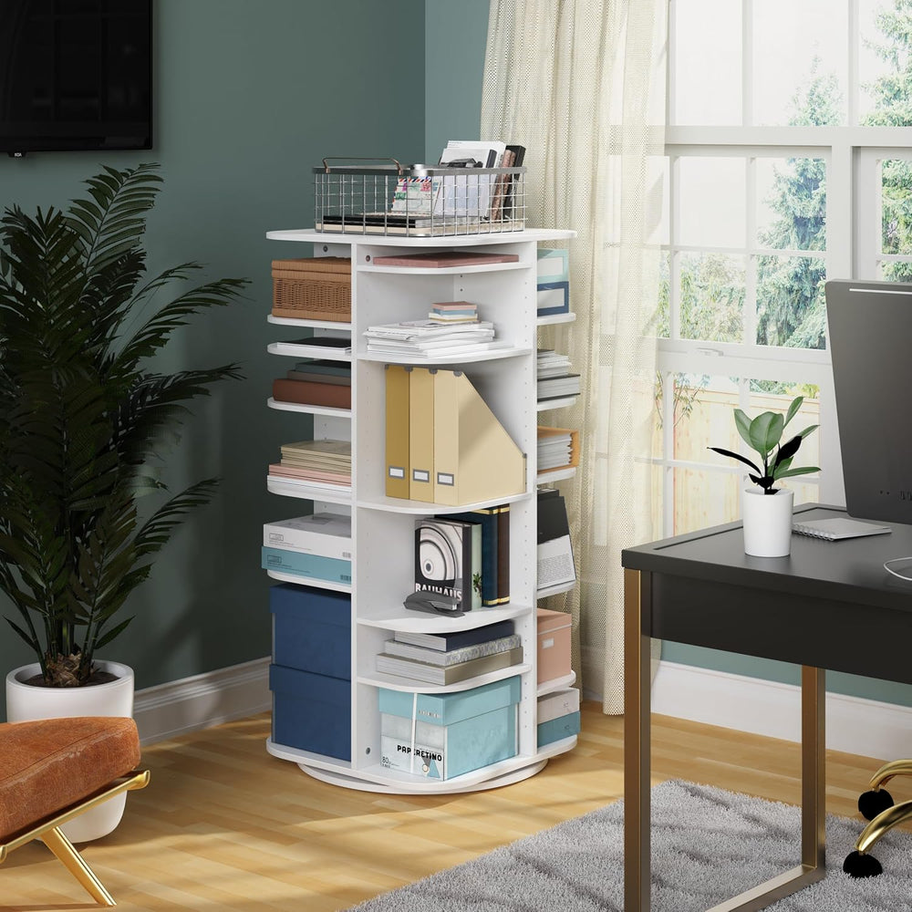 ClosetMaid Rotating Shoe Rack and Storage Tower with Adjustable Shelves
