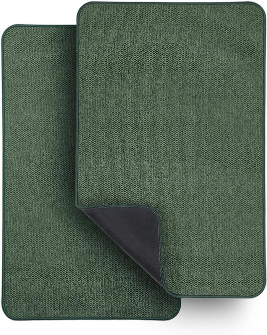 Bath Mat, Ultra Thin Bathroom Rugs, Rubber Bath Mats by BosapDirect
