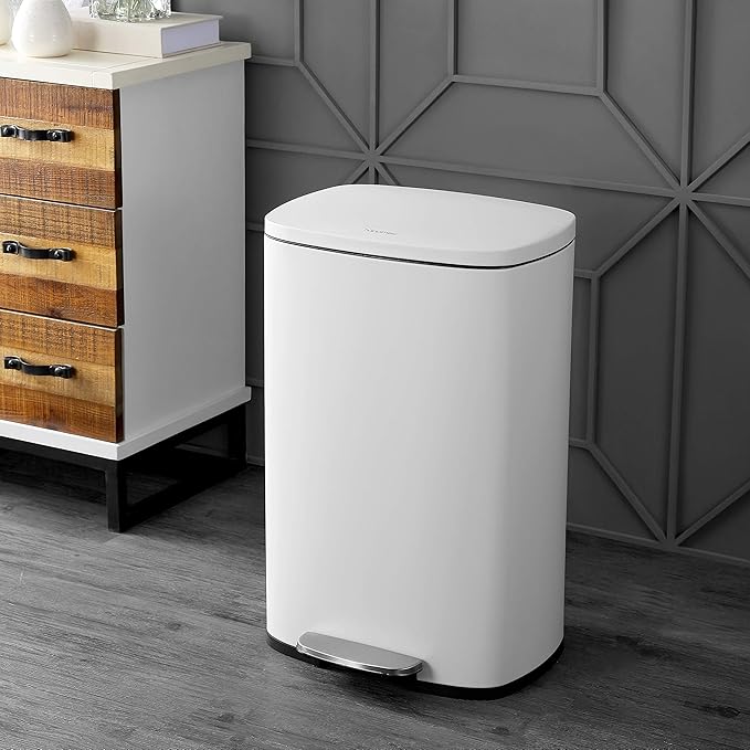 happimess HPM1006C Connor Rectangular Trash Can - Image 2