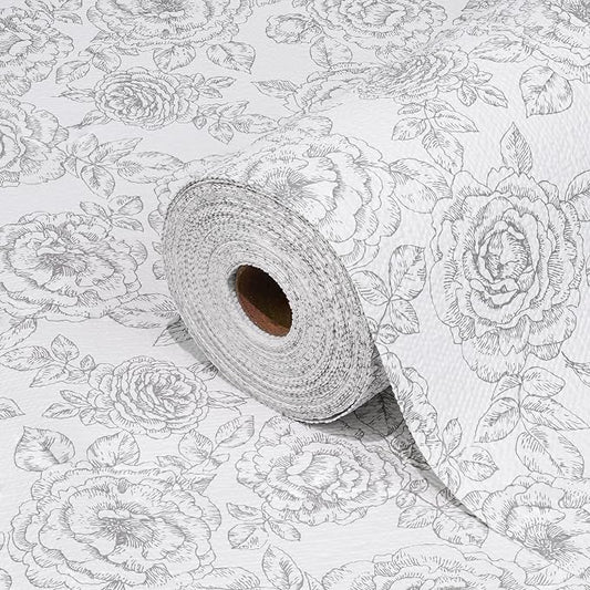 Drawer and Shelf Liner for Kitchen Cabinets Non-Adhesive, Non-Slip Cabinet by GOPAS