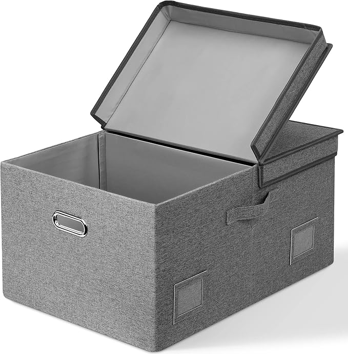 75 Quarts Extra Large Decorative Storage Bins by GraciadecoStorage