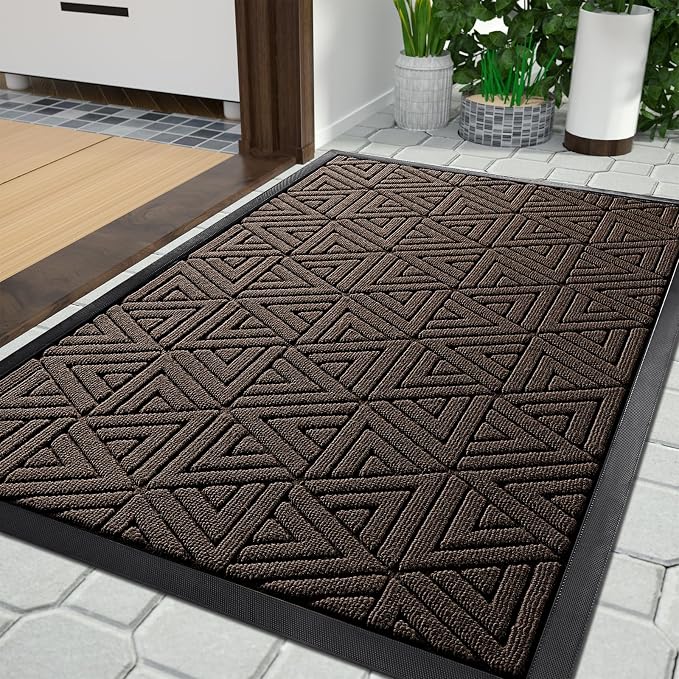 Yimobra Outdoor Mats for Front Door 29.5x17, All-Weather Waterproof Non-Slip by Yimobra