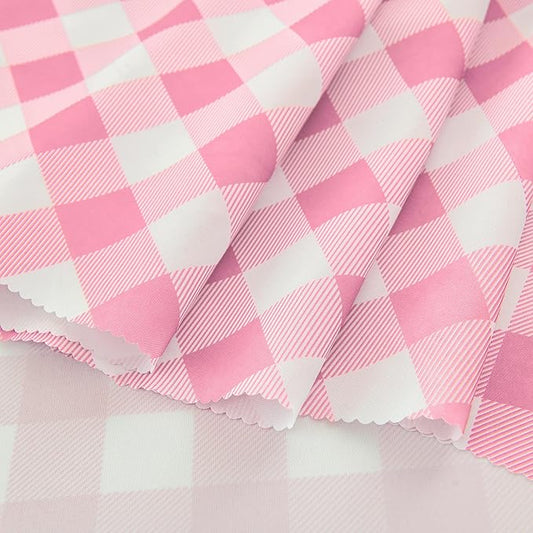 Waterproof Plaid Tablecloth Fabric - Image 2