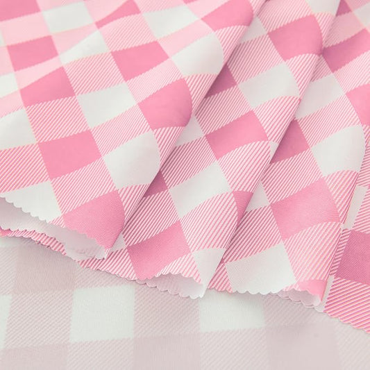Waterproof Plaid Tablecloth Fabric - Image 2
