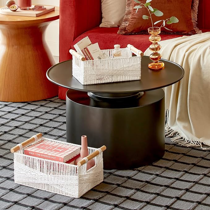 LA JOLIE MUSE Wicker Storage Baskets - Image 2