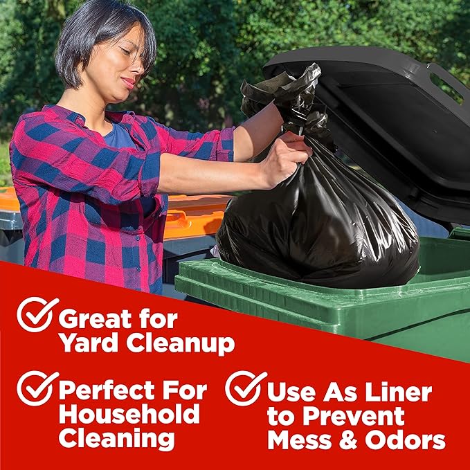 ToughBag 44 Gallon Commercial Trash Bags, 38x46” – 39, 42 Gallon Contractor Bags - Image 4