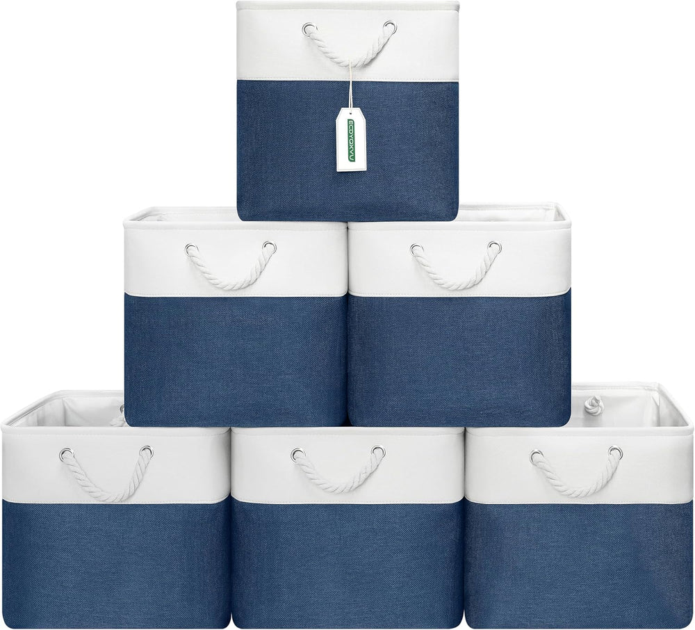 13x13 Inch Cube Storage Bins
