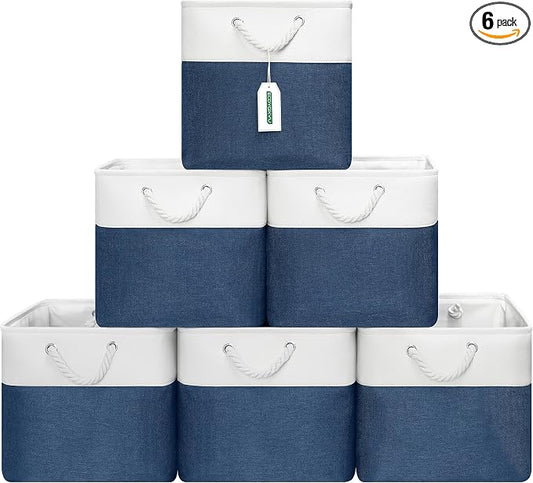 13x13 Inch Cube Storage Bins by ECDYQXVU
