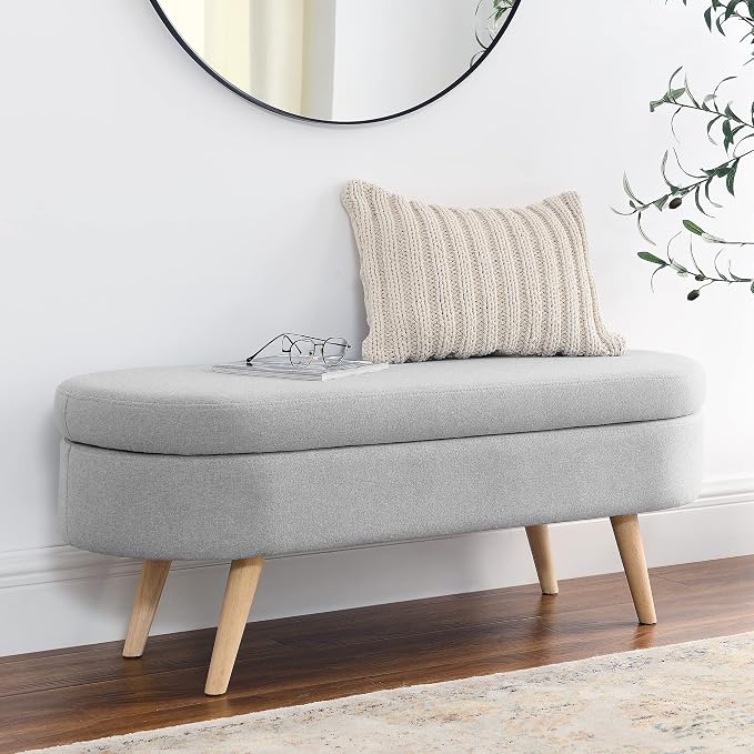 Storage Bench, Upholstered Entryway Benches by Cleanthewayyouwant