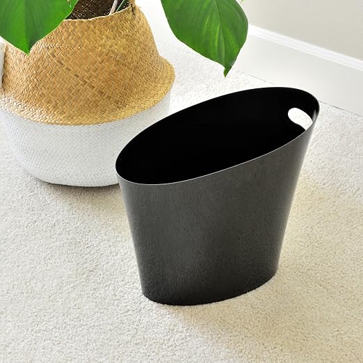 Youngever 2 Gallon Slim Trash Can, Plastic Garbage Container Bin, Small Trash - Image 4