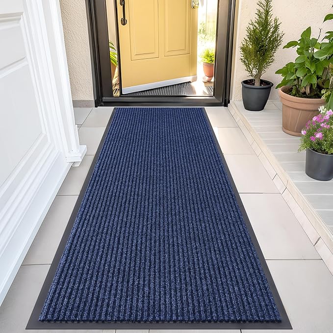OLANLY Front Door Mat Indoor Outdoor Entrance, Waterproof Heavy Duty Doormat by OLANLY