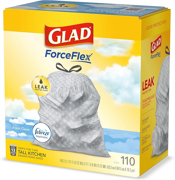 Glad Tall Kitchen Drawstring Trash Bags - Image 10