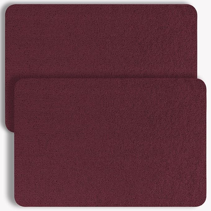 Non-Slip Bathtub Mat, 2 Pack Anti Slip Shower Mat, Fast Drying Bathtub Mats by Hargiis