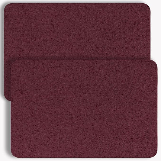 Non-Slip Bathtub Mat, 2 Pack Anti Slip Shower Mat, Fast Drying Bathtub Mats by Hargiis