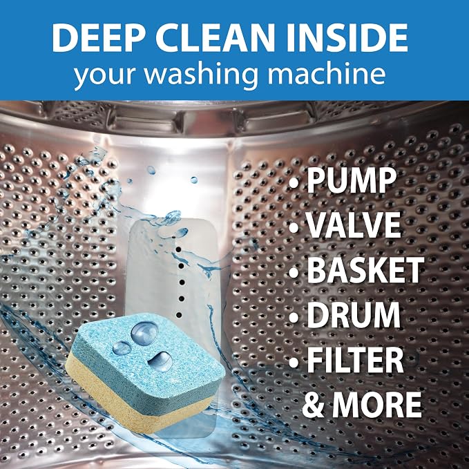 SANI 360° Washing Machine Cleaning tablets, 12 pack is Formulated - Image 4