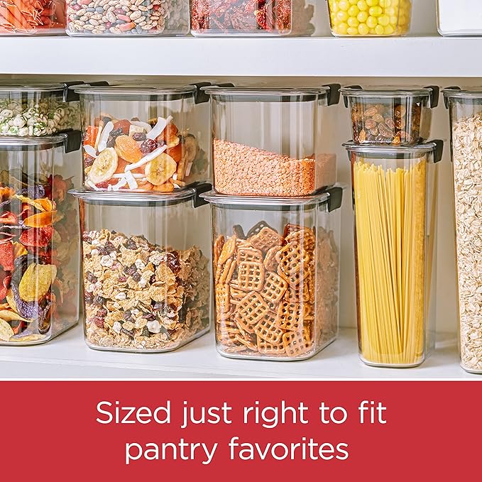 Rubbermaid Brilliance Pantry Airtight Food Storage Container, BPA-Free 7.8 Cup - Image 3