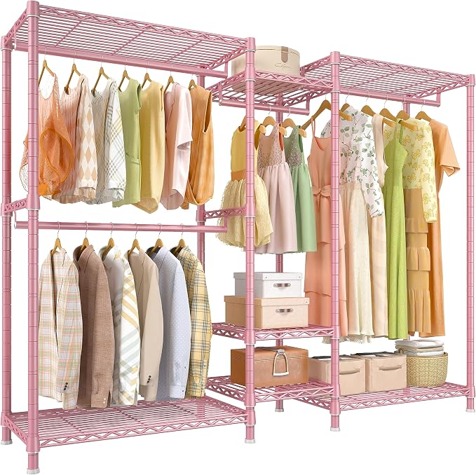 Raybee Clothing Racks for Hanging Clothes Heavy Duty Clothes Rack Load 750LBS by Raybee