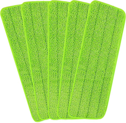 16.5 inch Reusable Mop Pads Microfiber Spray Mop Replacement Heads by H-Gamely