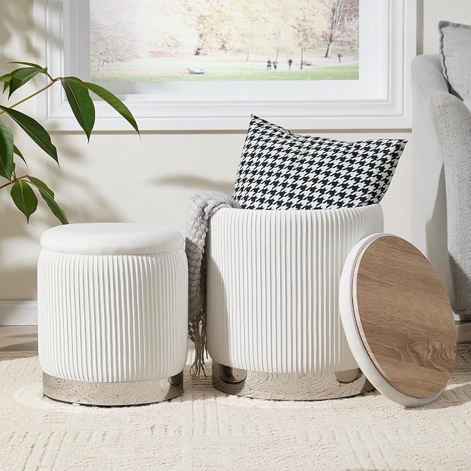 Royal Windsor Round Ottoman by RoyalWindsor