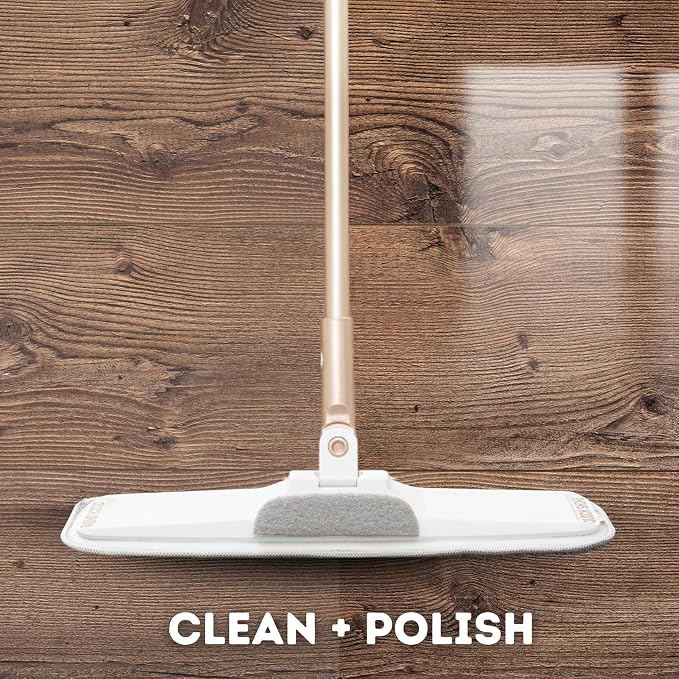 Quick Shine Ultimate Gold Clean + Polish Mop Kit | All-in-One 11 Pc Kit - Image 6
