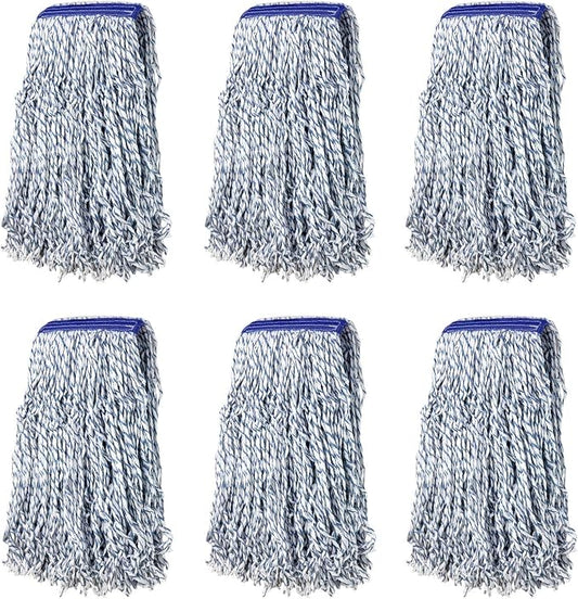KLEEN HANDLER Cut End Finish Mop | 1.25" Universal Headband Maximum Absorption by BisonLife