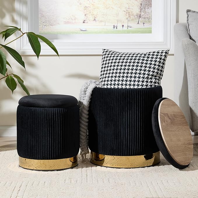 Royal Windsor Round Ottoman by RoyalWindsor