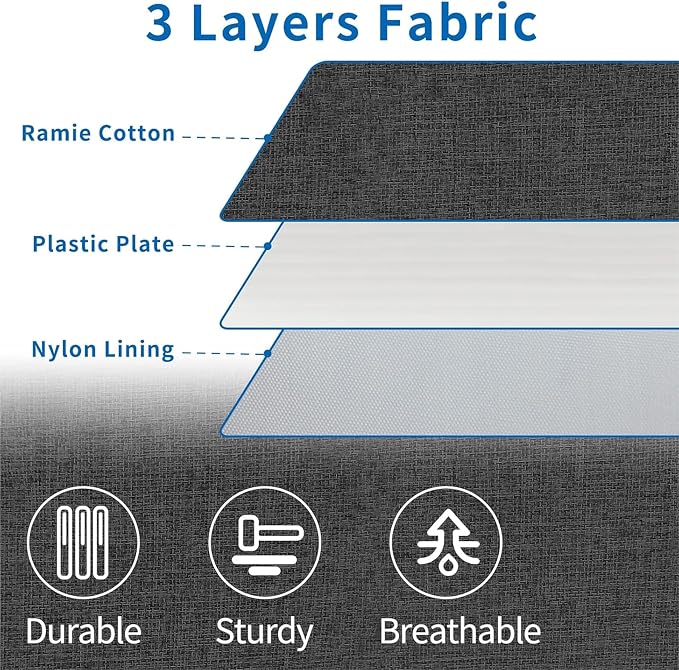 Under Bed Storage Container Bins 2 Pack, Low Profile Foldable Underbed Clothes - Image 5