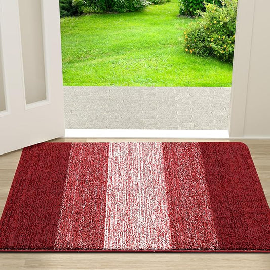 Kitinjoy Indoor Outdoor Door Mat, 30x17 Non-Slip Absorbent Dirt Trapper by Kitinjoy